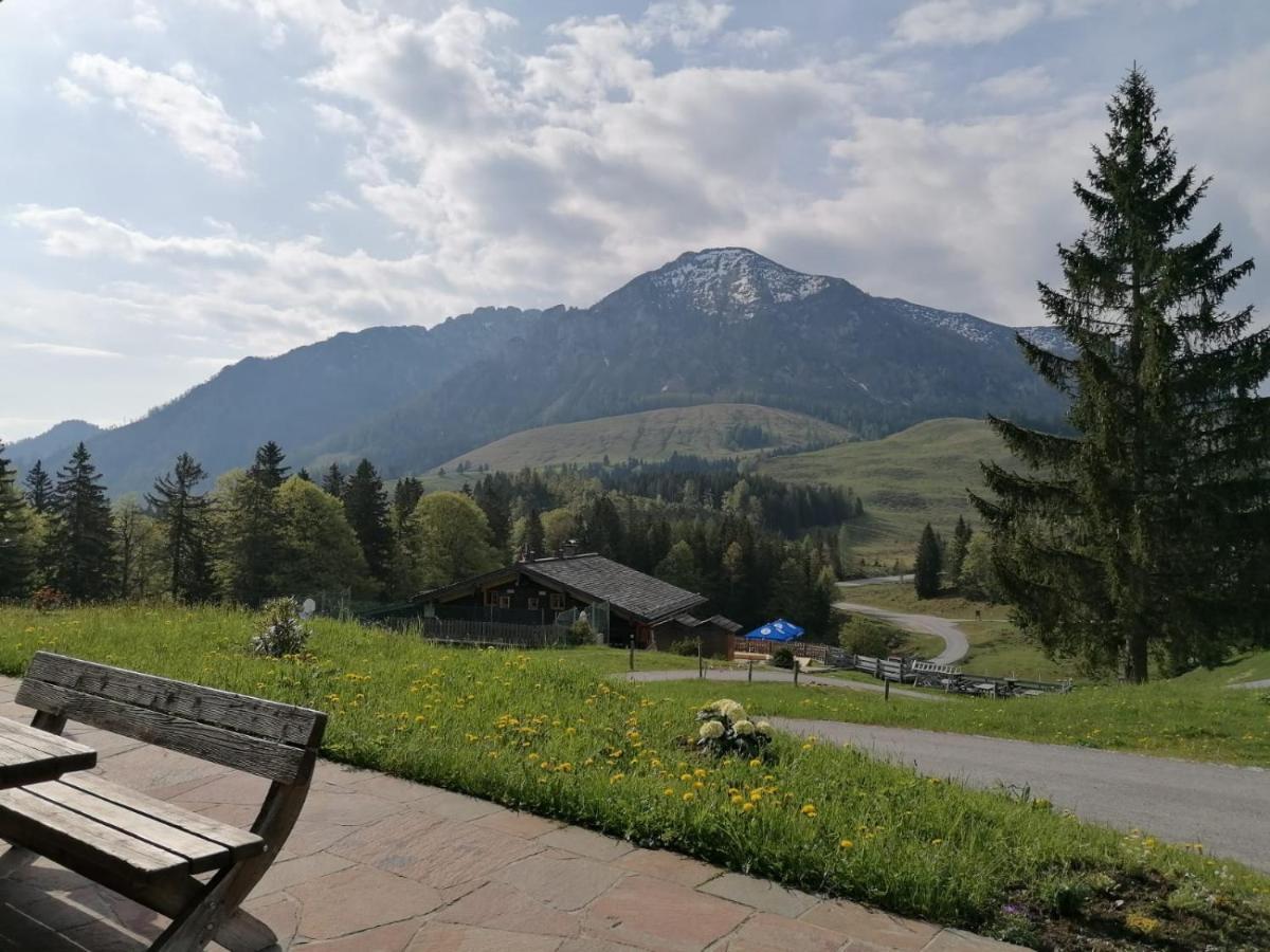Aparthotel Haus Obweg - Postalm Hallein Exteriér fotografie
